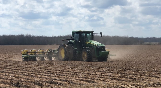 421 Planting Corn in LA-1